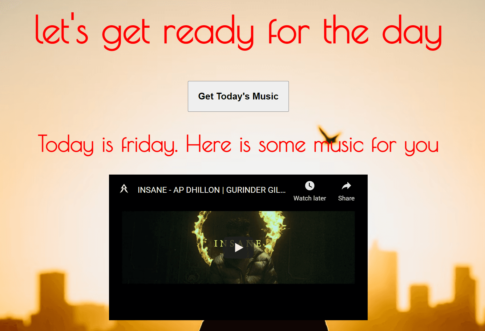 How I Build Daily Music Generator Using HTML, CSS, JavaScript