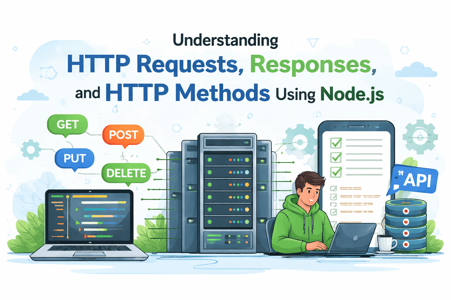Understanding HTTP Requests, Responses, and HTTP Methods using Node.js