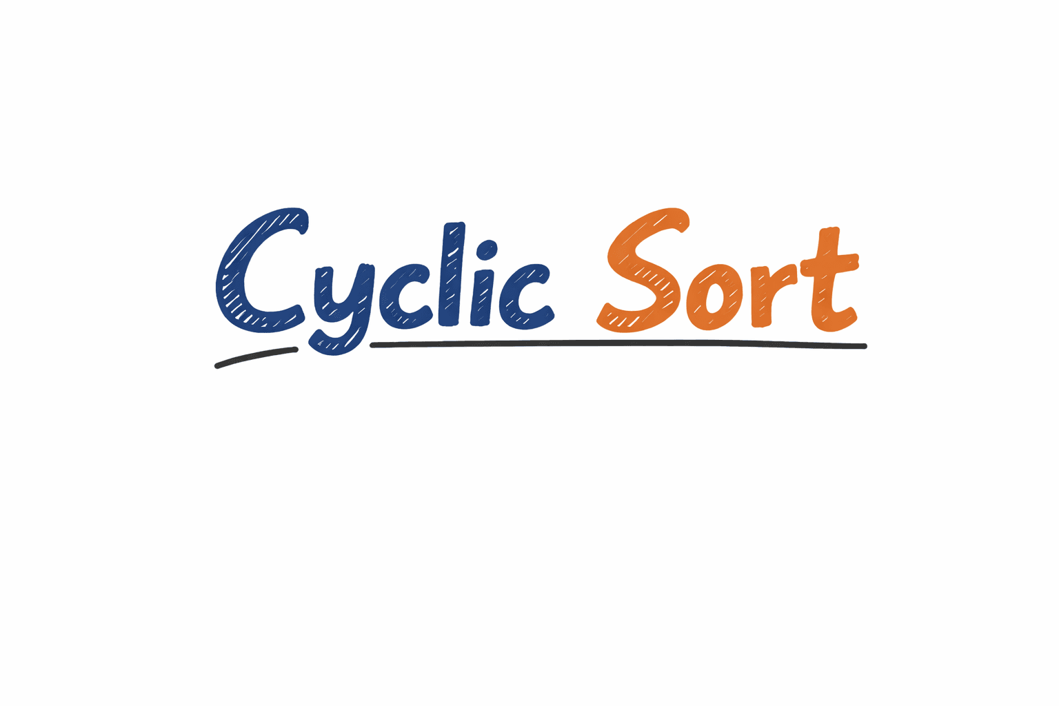 Cyclic Sort