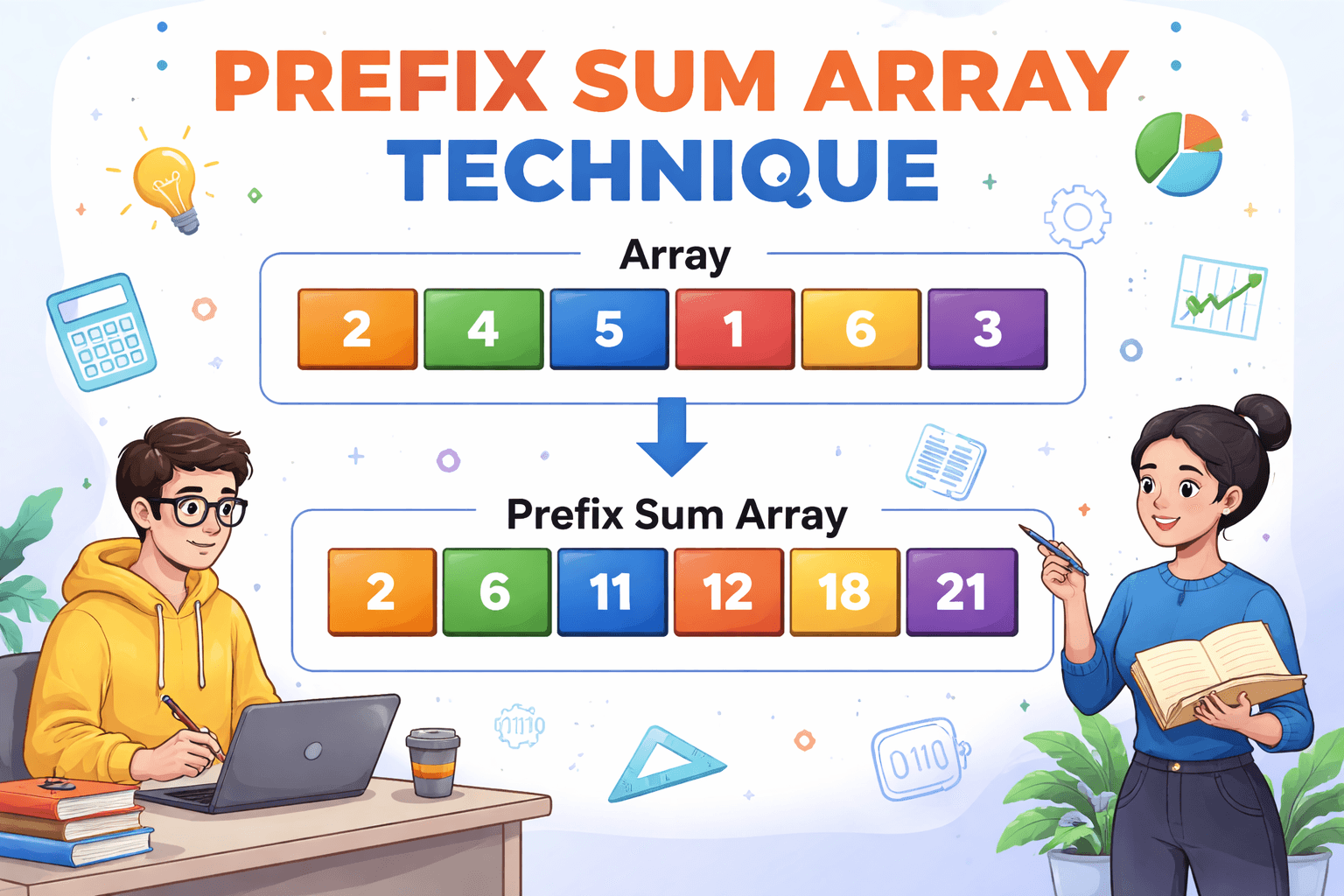 Prefix Sum Array Technique